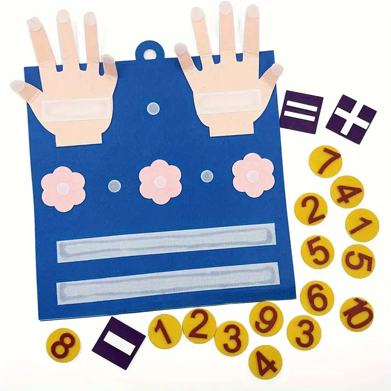 Montessori Math Finger Board