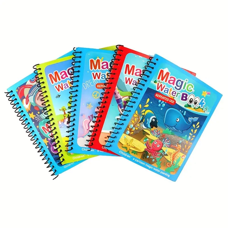 Montessori Magic Water Drawing Book